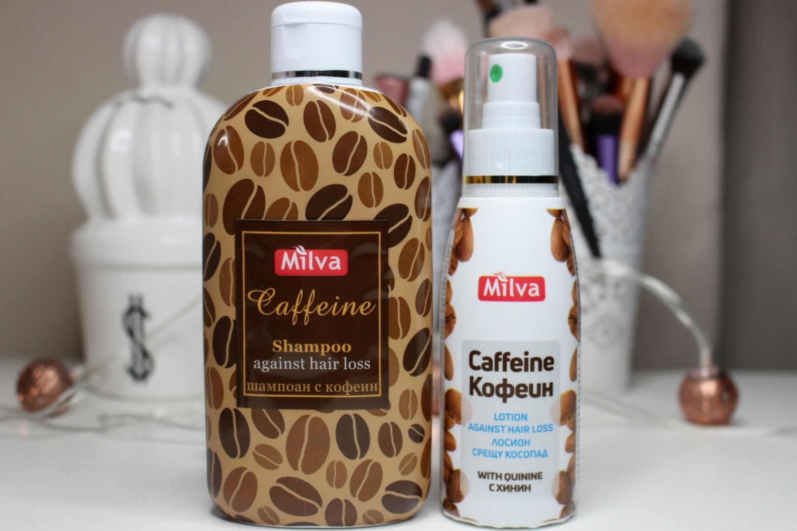 Koffeines hajápolás Milva termékekkel