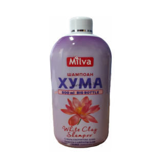 Milva Big Huma sampon fehér agyaggal