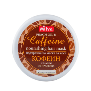 Milva Tápláló koffeines hajpakolás 250 ml